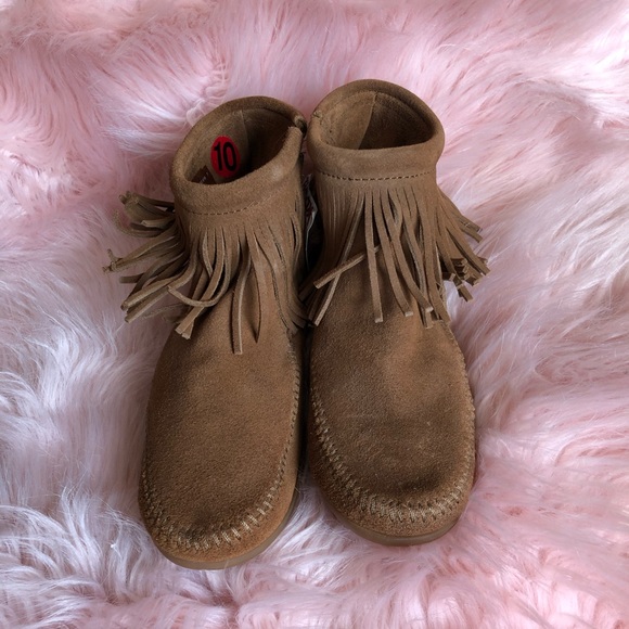 Minnetonka Fringe Ankle Boot - Picture 2 of 6